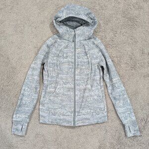 Lululemon‎ Grey Scuba Hoodie Size 6